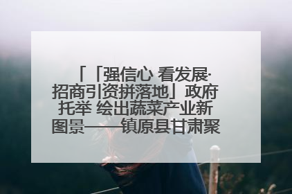 「强信心 看发展·招商引资拼落地」政府托举 绘出蔬菜产业新图景——镇原县甘肃聚广利现代设施蔬菜种植基地见闻