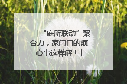 “庭所联动”聚合力，家门口的烦心事这样解！