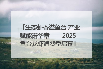 生态虾香溢鱼台 产业赋能谱华章——2025鱼台龙虾消费季启幕