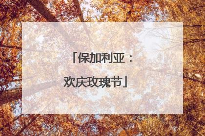 保加利亚：欢庆玫瑰节