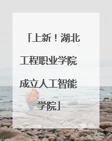 上新！湖北工程职业学院成立人工智能学院