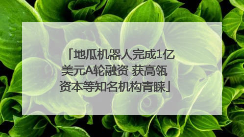 地瓜机器人完成1亿美元A轮融资 获高瓴资本等知名机构青睐