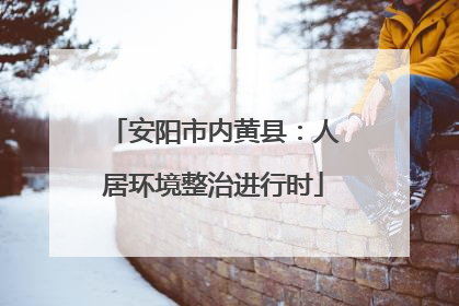 安阳市内黄县：人居环境整治进行时