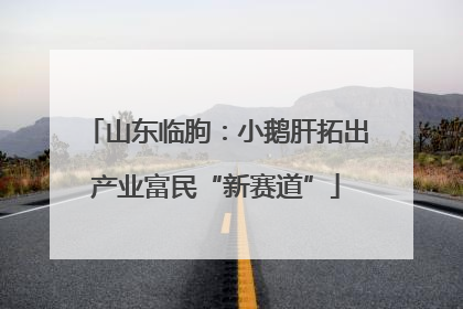 山东临朐：小鹅肝拓出产业富民“新赛道”