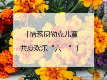 情系尼勒克儿童 共度欢乐“六一”