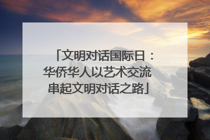 文明对话国际日：华侨华人以艺术交流串起文明对话之路