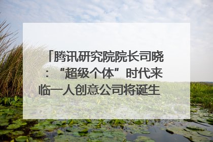 腾讯研究院院长司晓：“超级个体”时代来临一人创意公司将诞生｜聚焦2025文化强国建设高峰论坛