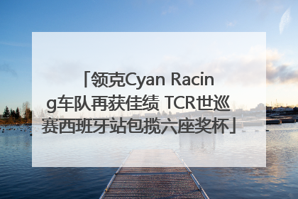 领克Cyan Racing车队再获佳绩 TCR世巡赛西班牙站包揽六座奖杯