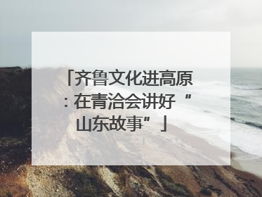 齐鲁文化进高原：在青洽会讲好“山东故事”