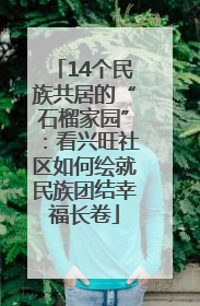 14个民族共居的“石榴家园”：看兴旺社区如何绘就民族团结幸福长卷