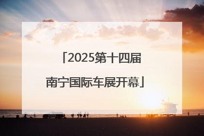 2025第十四届南宁国际车展开幕